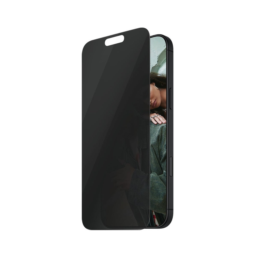SAFE. by PanzerGlass® Privacy Screen Protector iPhone '24 6.3" Pro | Ultra-Wide Fit