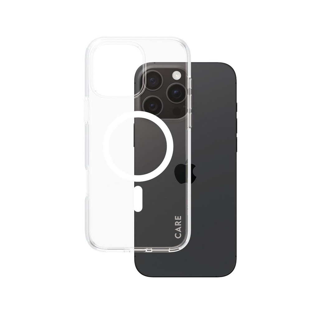 CARE by PanzerGlass® Case Flagship White MagSafe iPhone '24 6.9" Pro MAX