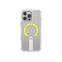 SkinArma Helix MagSafe Case With 360 Rotating Stand for iPhone 16 Pro - Clear