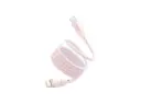 Baseus PicoGo USB-C to USB-C Magnetic Liquid Silicone 240W Fast Charging Cable 1m - Baby Pink