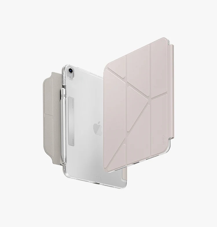 UNIQ CAMDEN CLICK IPAD 11TH GEN/10TH GEN - IVORY (IVORY)