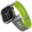 SkinArma Gemini Magnetic Strap + Atom Case Bundle for Apple Watch 46MM - Lime Green