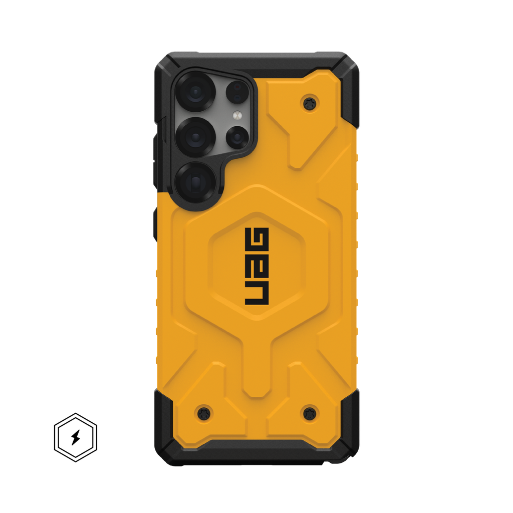 UAG Pathfinder MagSafe Case for Samsung Galaxy S25 Ultra (Heritage Yellow)