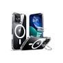 ESR iPhone 17 HaloLock Classic Hybrid Case with Stash Stand (Camera Control Button) Case