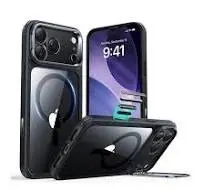 ESR iPhone 17 Pro Max HaloLock Classic Hybrid Case with Stash Stand (Camera Control Button) Case