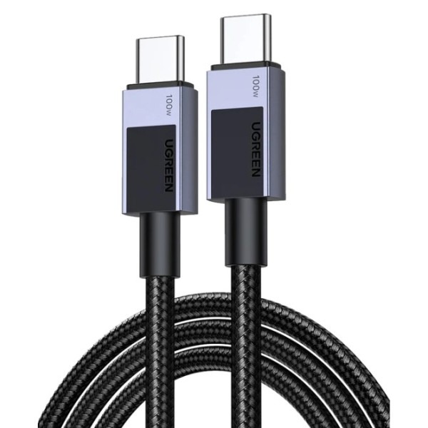 UGREEN USB-C to USB-C PD Fast Charging Cable Space Gray 2m