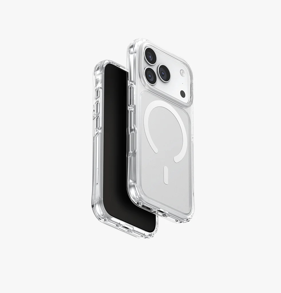 Uniq Hybrid Lifepro Xtreme MagSafe case for iPhone 17 Pro - Frost Clear/White