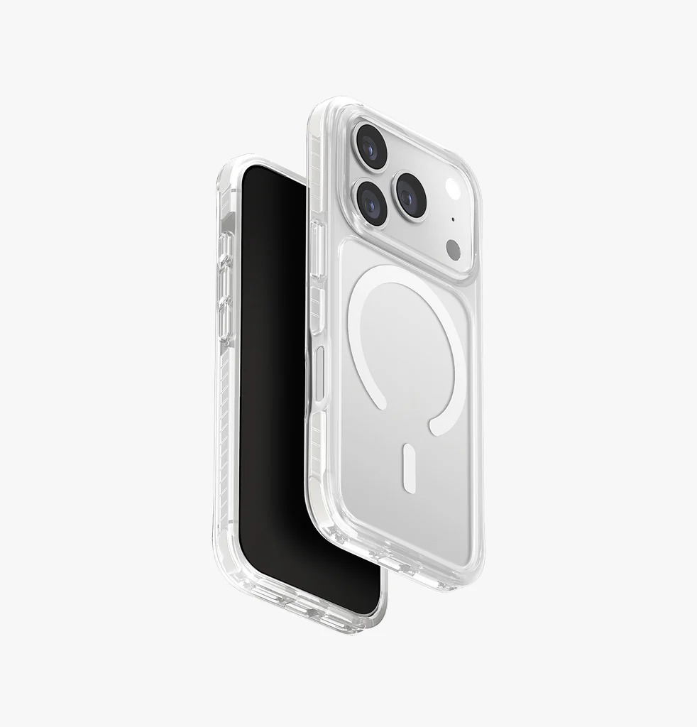 Uniq Hybrid Combat MagSafe Case for iPhone 17 Pro - Blanc White