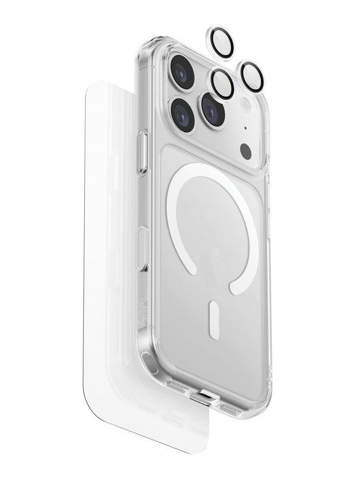 Uniq Hybrid Clearvue MagSafe 360 Essential Bundle Pack for iPhone 17 Pro