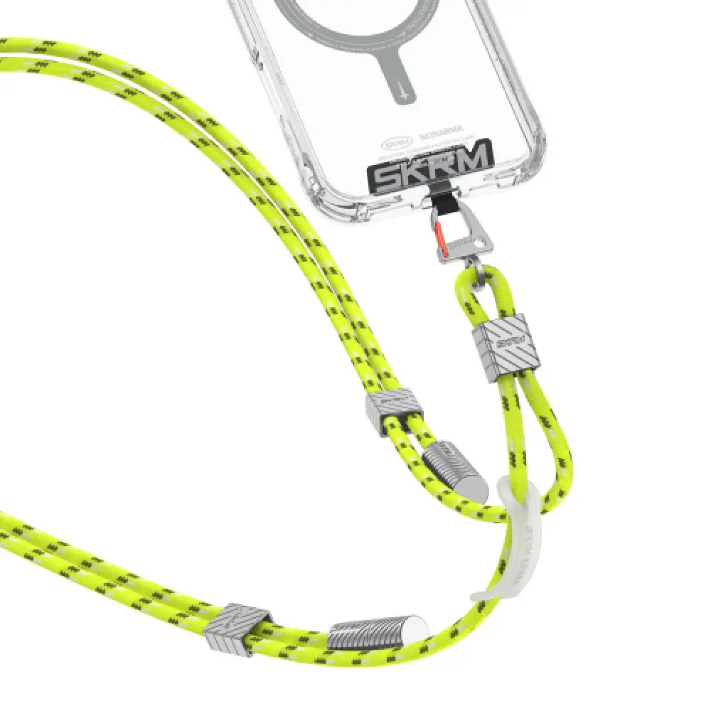 SkinArama Dyno Ve 2-In-1 USB-C to USB-C 240W Lanyard and Charging Cable - Nightglow