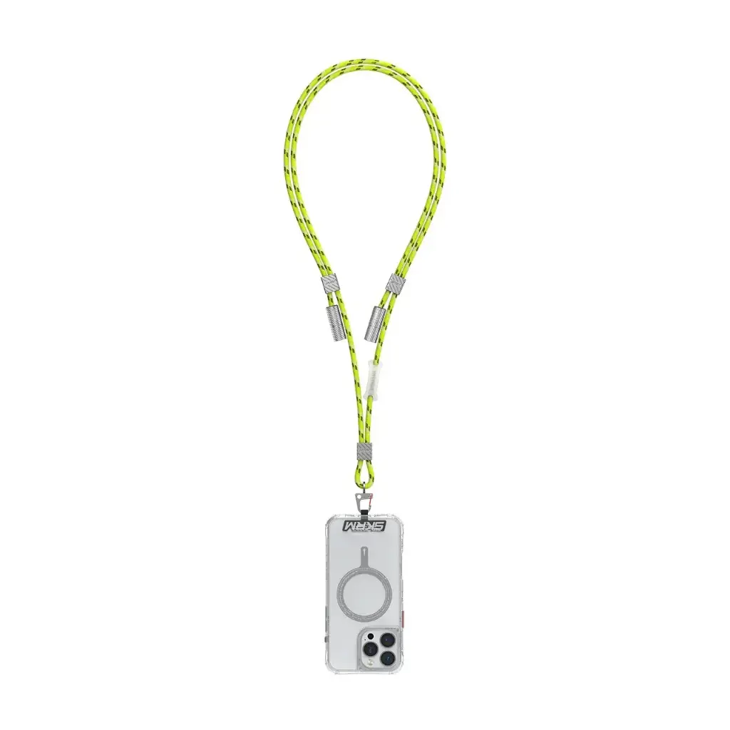 SkinArama Dyno Ve 2-In-1 USB-C to USB-C 240W Lanyard and Charging Cable - Nightglow