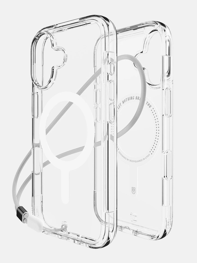 BodyGuardz Carve MagSafe Clear Case for iPhone 17