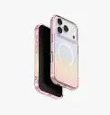 Uniq Hybrid Iridescia MagSafe Case for	iPhone 17 Pro - Midnight Quartz