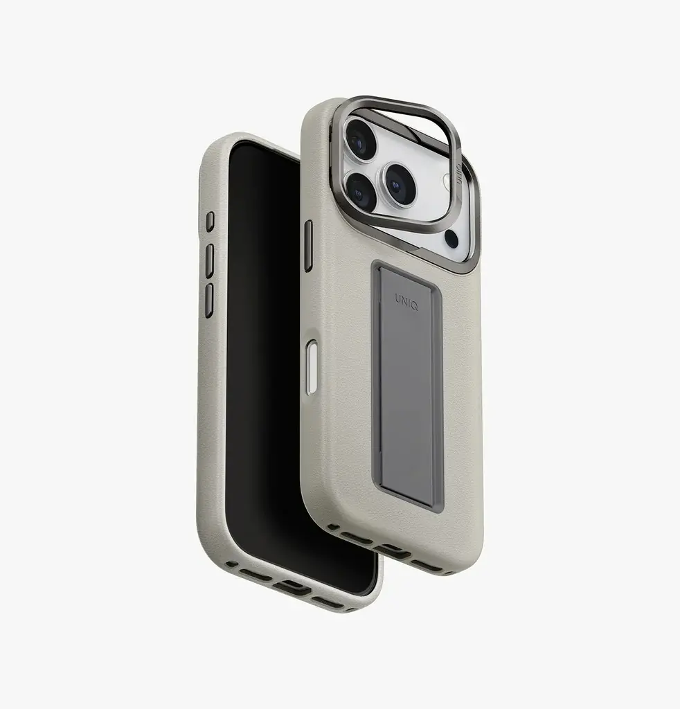 Uniq Hybrid Heldro Pro MagSafe Case for iPhone 17 Pro - Clay