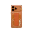 SkinArma Helio MagSafe Case With Grip Stand for iPhone 17 Pro - Orange