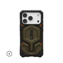 جراب URBAN ARMOR GEAR UAG مصمم لهاتف iPhone 17 Pro، طراز Monarch Pro، متوافق مع MagSafe، غطاء حماية عسكري من الكيفلار، لون أخضر.