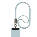 SIA Power Link Soft Rubber Type C - Type C Lanyard Cable 60W 1.2M - Light Blue
