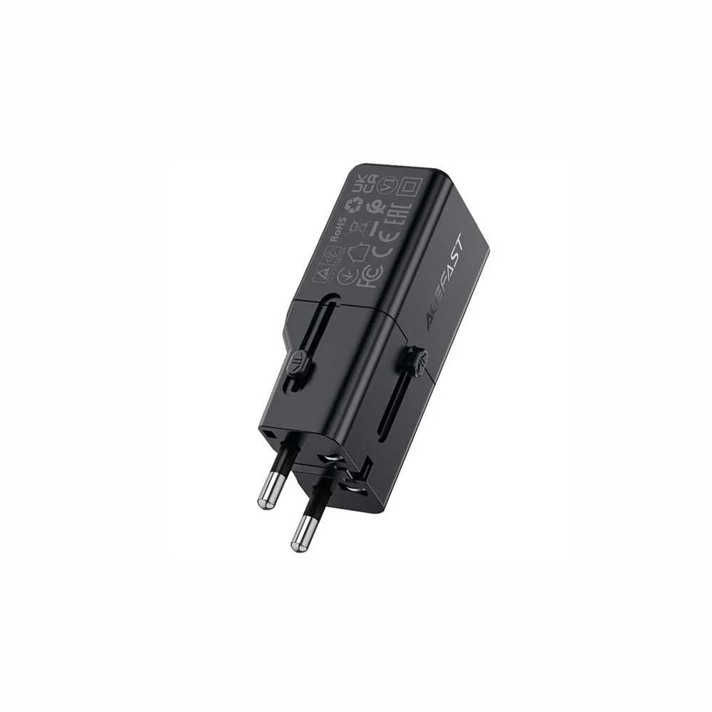 multifunctional PD30W GaN mini charger - Black