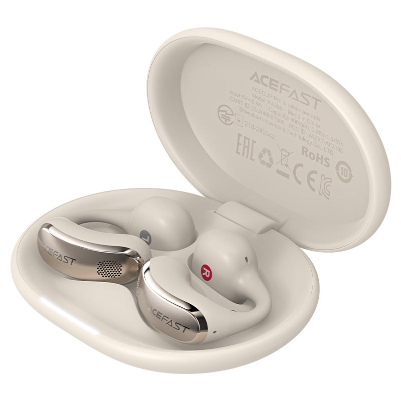 FA006 ACECLIP Pro wireless earbuds - light gold