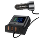 B11 138W Car Charger Splitter with Digital Display