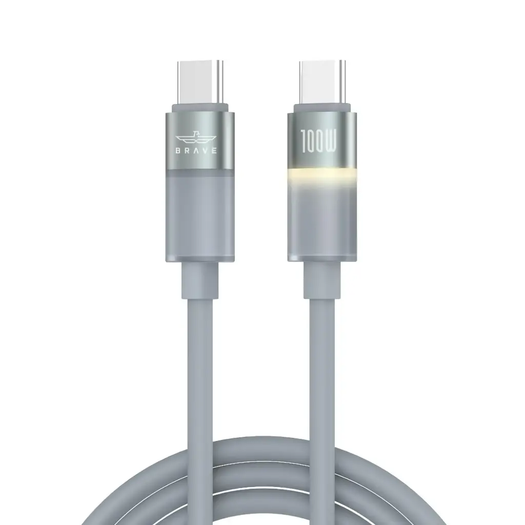 BRAVE FlexCharge Pro 100W Type-C fast charging and data cable BDC-52