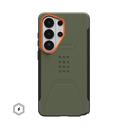 UAG Samsung Galaxy S26 Ultra Civilian w/Magnet Case (Olive Drab/Orange)