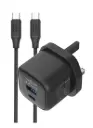 BRAVE 45W GAN FAST CHARGER WITH SMART & SAFE PROTECTION CHIP Black