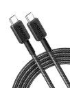 Anker 322 USB-C to USB-C Cable (6ft Braided) White