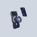 BRAVE GRIP 3 IN 1 MAGNETIC GRIP & KICKSTAND HOLDER BLUE 