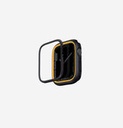 Uniq Moduo Case For Apple Watch With Interchangeable Bezel 41/40 mm - Black/Mustard 