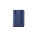 SkinArma Kado Mag-Charge Card Holder With Grip Stand - Blue / Blue 