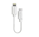 Powerology USB-C to Lightning Cable 0.25m - White