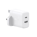 UGREEN 20W 2-Port Fast Charger UK White