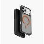 Uniq Hybrid Combat Active MagSafe Case for iPhone 17 Pro Max - Frost Smoke / Orange