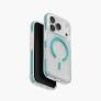 Uniq Hybrid Combat Active MagSafe Case for iPhone 17 Pro - Frost Clear / Turquoise