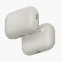 Uniq Hybrid Lino Case for Airpods Pro 3 -Beige Ivory