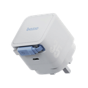 Bazic GoPort Retrek 1-Port USB-C & Built-In USB-C Cable 35W GaN - White